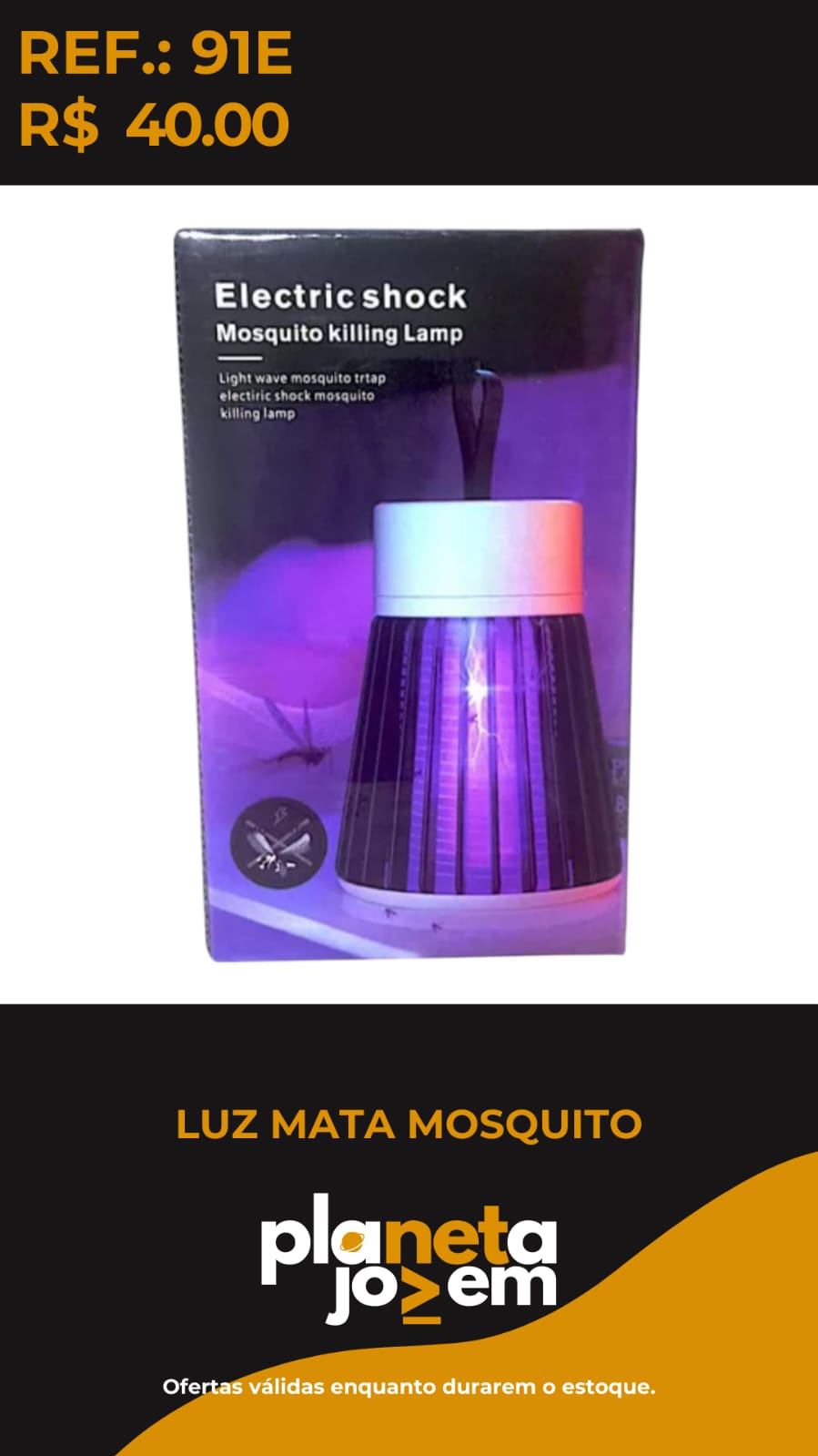 Luz Mata Mosquito